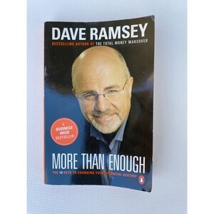 Dave Ramsey More Than Enough Paperback Book Personal Finance Guide